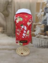 Camisa Natal Vermelha Papai Noel para cachorro e gato