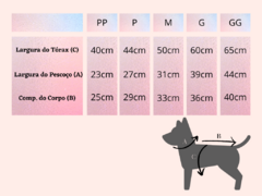 Pijama Pet - Camisola Ovelha Branca Poá Rosa para cachorro e gato - loja online