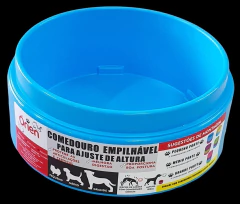 Comedouro Empilhável Ergonômico para cachorro e gato na internet