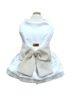 Vestido Ano Novo Lovely Branco para cachorro e gato na internet