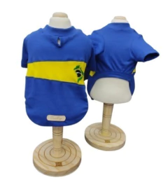 Camiseta Brasil Azul para cachorro e gato na internet