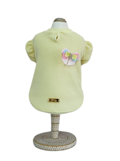 Baby Look Candy Amarela para cachorro e gato na internet