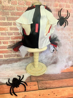 Vestido Halloween Miss Devil para cachorro e gato - Estilo de Vida Pet