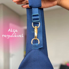 Sling Aerado Marinho para cachorro na internet