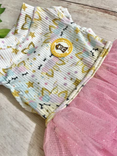 Regatinha Unicórnio Candy com Tutu para cachorro e gato - comprar online