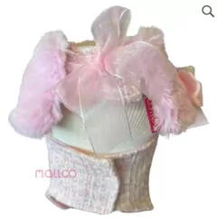 Capa Tweed Rosa Malloo para cachorro e gato na internet