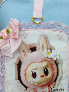 Moletom Labubu Azul Bebê para cachorro e gato - loja online