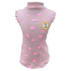 Camiseta Regatinha Moranguinho para cachorro e gato