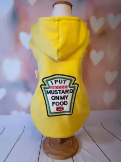 Moletom Mustard para cachorro