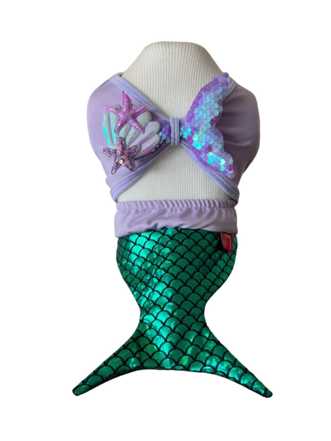 Biquini Pequena Sereia para cachorro