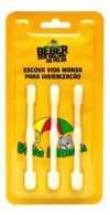 Kit 3 Escovas de Limpeza Bebedouro Vida Mansa