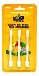 Kit 3 Escovas de Limpeza Bebedouro Vida Mansa