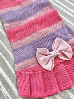 Vestido de Tricô Jully Docinho Chiclete para cachorro e gato na internet