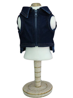 Jaqueta Jeans Urso Teddy para cachorro e gato - comprar online