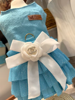 Vestido Azul Tiffany Inspiração para cachorro e gato - comprar online