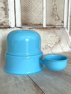 Bebedouro Pet Vida Mansa Alumínio Azul BB Cachorrão - Capac 3L