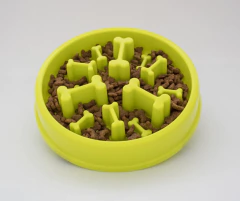 Comedouro Lento Ossinho Nível Difícil - Estilo de Vida Pet