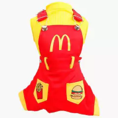 Jardineira MC Masculina para cachorro e gato - Estilo de Vida Pet