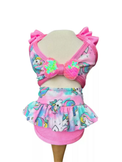 Biquini Unicórnio para cachorro - comprar online