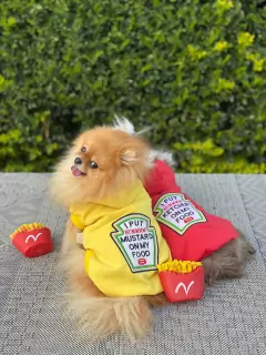 Moletom Mustard para cachorro - comprar online