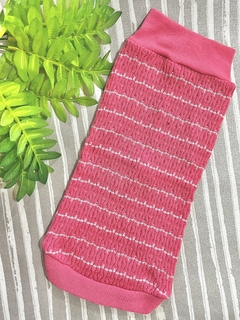 Blusa de Tricô Floquinho Rosa Chiclete para cachorro e gato na internet