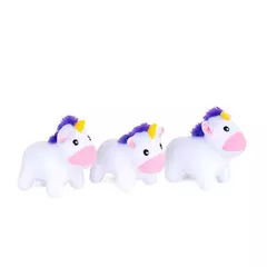 Pelúcia Interativa Zippy Paws Burrow - Arco Íris e Unicórnios - Estilo de Vida Pet