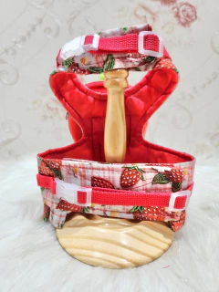 Peitoral Mochila Moranguinho para cachorro e gato na internet