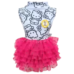 Regatinha Hello Kitty com Tutu para cachorro e gato - loja online