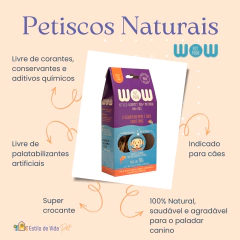 Petisco natural para cães sabor peixe com ervas finas WOW Pet Food - comprar online