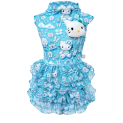 Regatinha Hello Kitty LV Tiffanny com Tutu para cachorro e gato - comprar online
