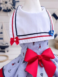 Vestido Marinheira para cachorro e gato - comprar online