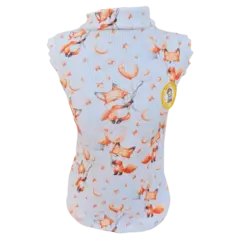 Camiseta Regatinha Raposinha Off White para cachorro e gato - loja online