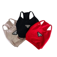 Regatinha Cropped Grife Inspiração Vermelha para cachorro e gato - loja online