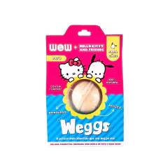 Petisco Natural Bolinha Comestível Weggs para cães sabor moela de pato