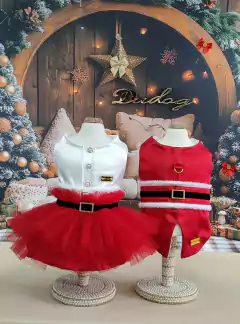Fraque Natal Noel Vermelho para cachorro e gato na internet