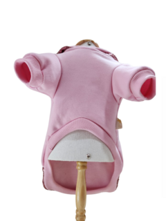 Moletom Paetê Rosa Bebê para cachorro - comprar online