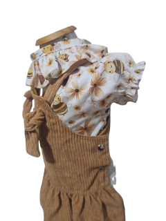 Blusinha Pet Gola Boneca Abelhinha para cachorro e gato - loja online