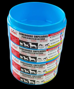 Comedouro Empilhável Ergonômico para cachorro e gato - loja online