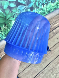 Bebedouro Vida Mansa Polipropileno Azul Transparente 2L - comprar online