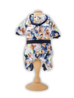 Macacão Inverno Ursinho Azul para cachorro e gato - comprar online