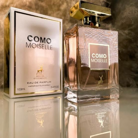 PERFUME ÁRABE FEMININO COMO MOISELLE BY MAISON ALHAMBRA- EAU DE PARFUM - REF. COCO MADEMOISELLE - 100ML
