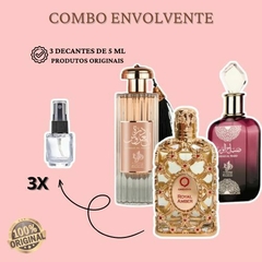 COMBO ENVOLVENTE 3 DECANTES DE 5ML CADA - DURRAT, ROYAL AMBER + SABAH - TOTAL 15ML