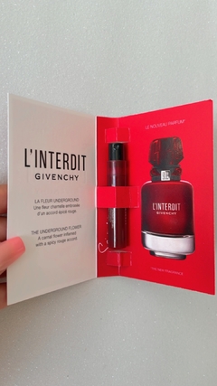 FLACON LINTERDIT PARFUM ROUGE 1ml