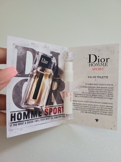 FLACONETE DIOR HOMME SPORT EDT 1ml - comprar online