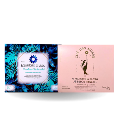 Chá das Musas + Chá Equilíbrio é Vida