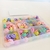 CAJA 12 DIVISIONES CHICA BRILLANTINA - LOOK 04 (LM004)