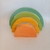 Souvenir ARCOIRIS de 4 Arcos X 10 UNIDADES - COLOR PASTEL (TA005)