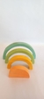 Souvenir ARCOIRIS de 4 Arcos X 10 UNIDADES - COLOR PASTEL (TA005) - IAKI DIDÁCTICOS