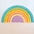 Souvenir ARCOIRIS de 6 Arcos X 10 UNIDADES - COLOR PASTEL (TA002)