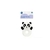 SONAJERO ARANDELA ANIMALES PLUSH -BABY SUNKI (ART8341) (BF047)